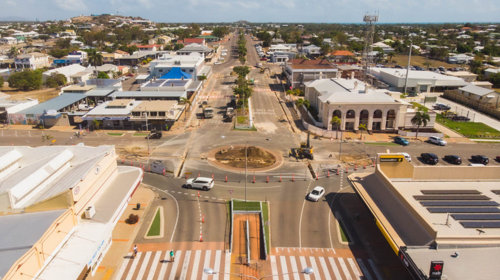 Bowen main street upgrades for the Beautiful Bowen Project 2019